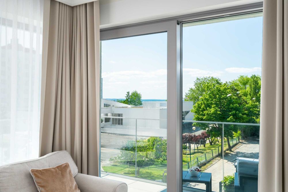 Balticus apartament Opal 20 narożny z  widokiem na morze Promenada Gwi
