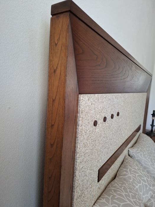 Quarto de carvalho maciço