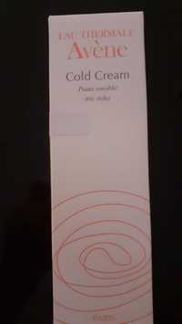 Cold Cream da Avène