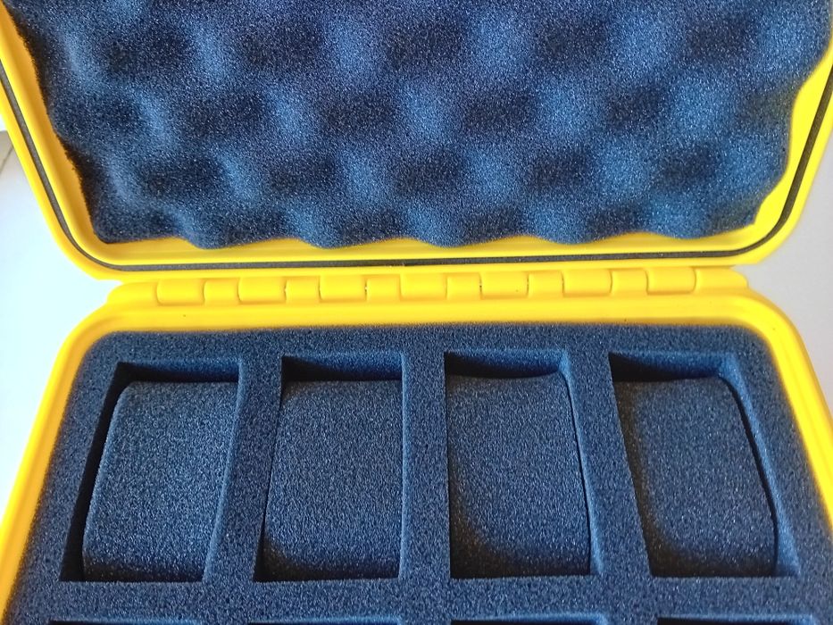 Mala Anti Choque 8 Relógios Certina Timberland Tissot Hamilton Seiko