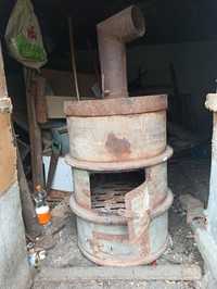 Печка буржуйка металлическая для обогрева помещений