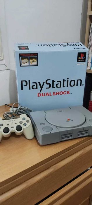 Ps1 Fat C/Caixa Comando original