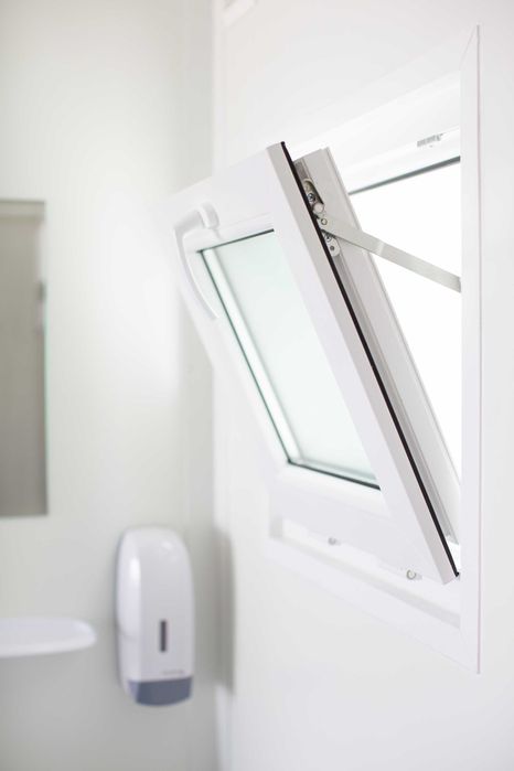 kontener sanitarny, kontener umywalnia, kontener, umywalnia