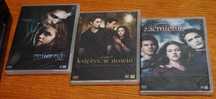 Saga Zmierzch DVD komplet, plakaty i karty - edycja limitowana