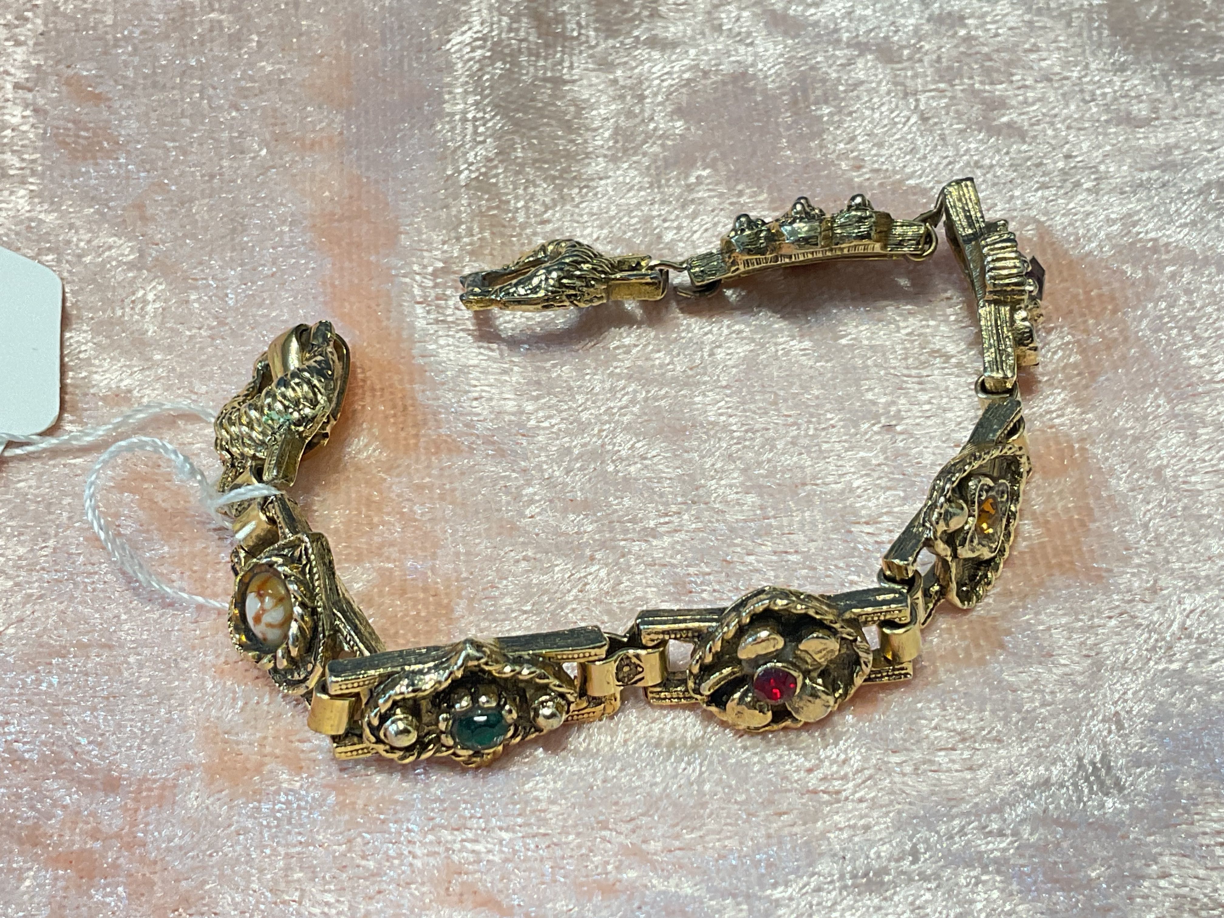 Pulseira peça vintage 17 cm