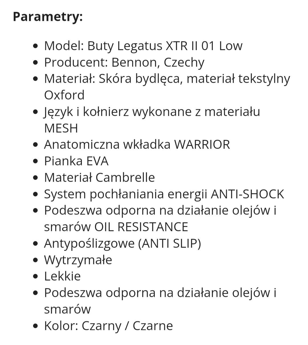 BENNON Buty LEGATUS xtr 01 low