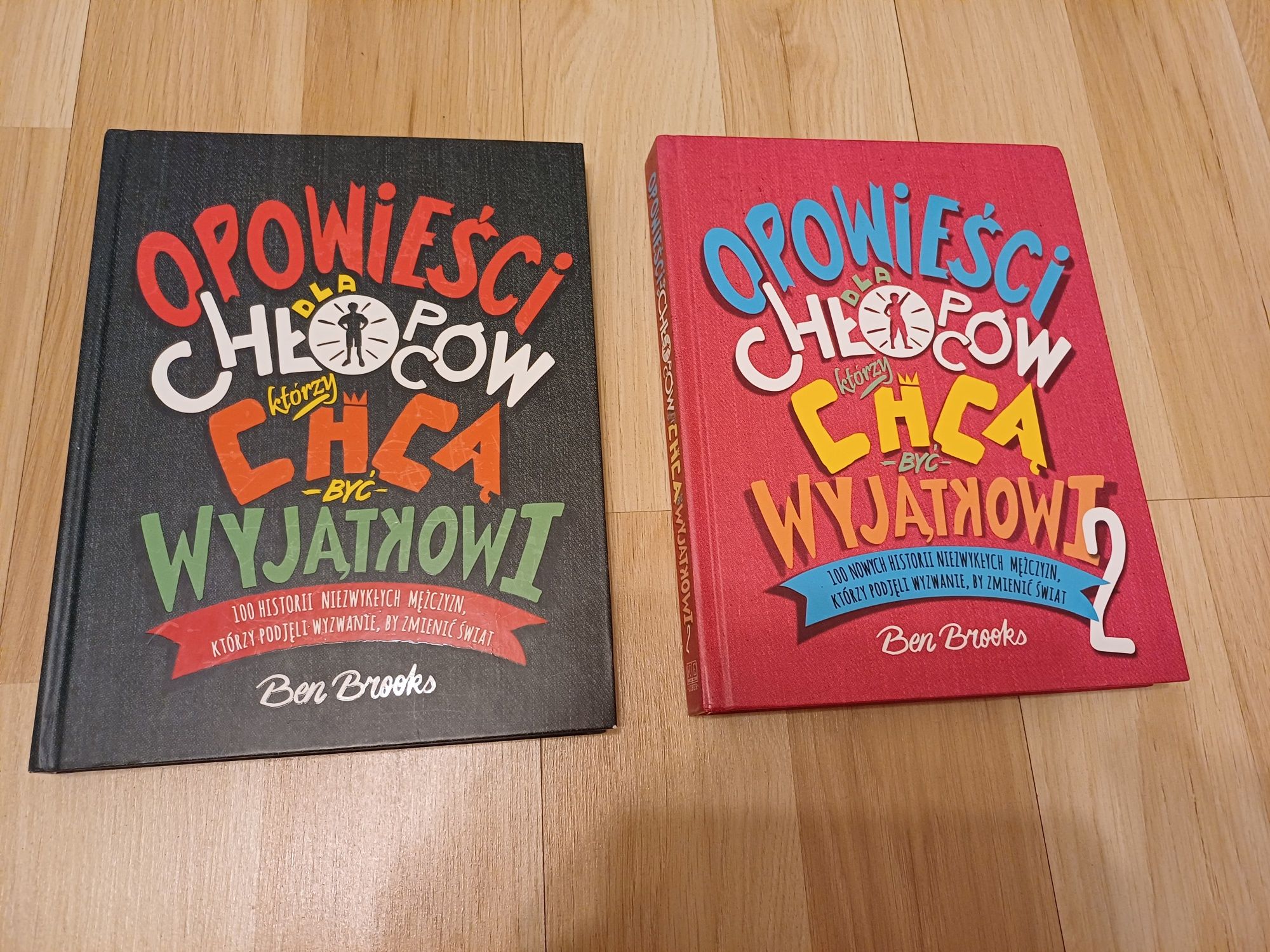 Opowieści dla chłopców, którzy chcą być wyjątkowi (2 książki)