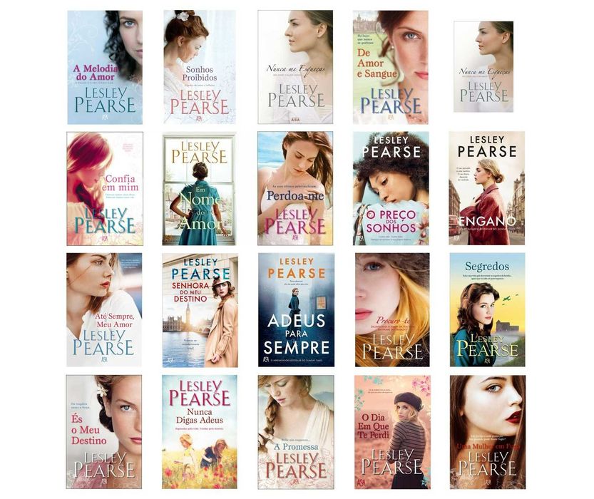 Lesley Pearse: Perdoa-me/Nunca me Esqueças - BOLSO/..  - Desde 4€