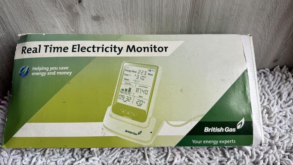 Monitor energii elektrycznej British Gas Real Tim