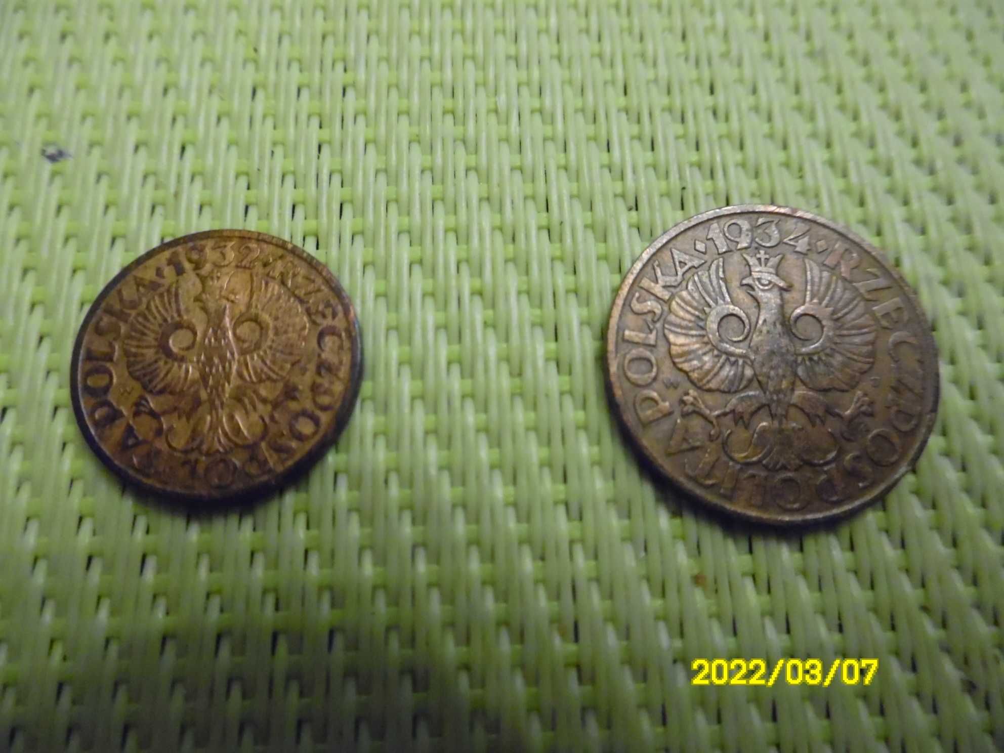 Sprzedam zestaw obiegowych monet z okresu II RP