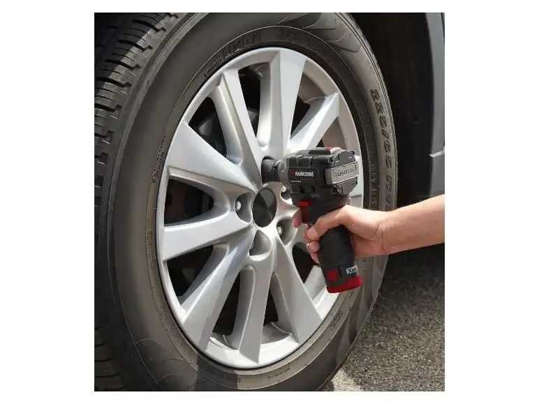 Набір торцевих ударних ключів Parkside PSNP 8 В2 / Головки ½″ 8 од.