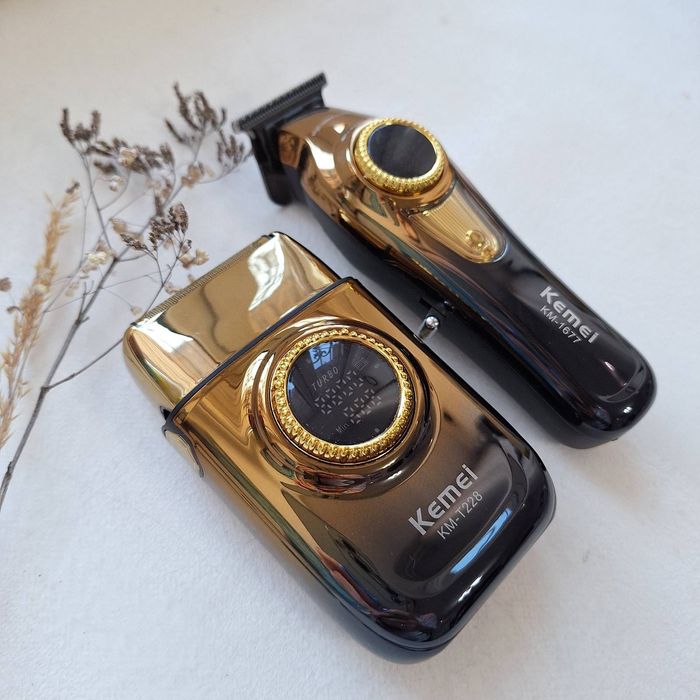 Набір шейвер +тример Kemei!Топова якість!