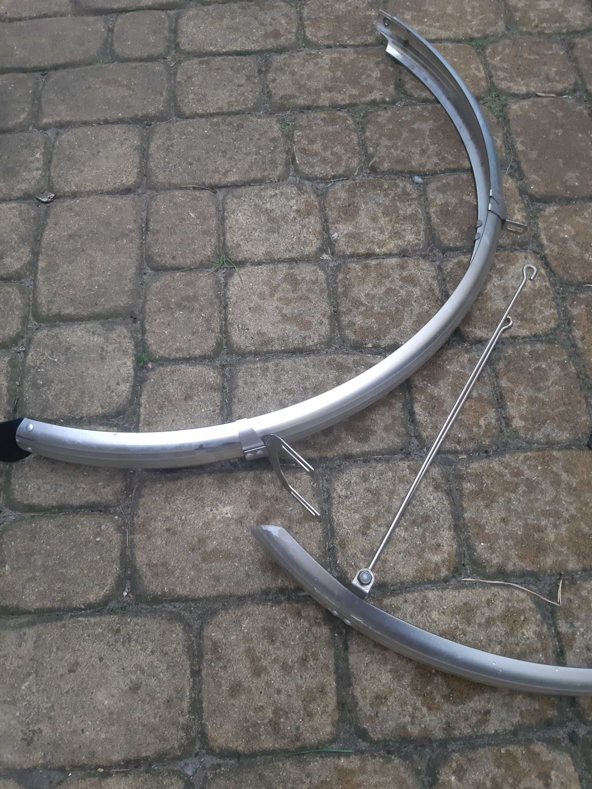 Błotniki rowerowe komplet na rower przód i tył 28 cali