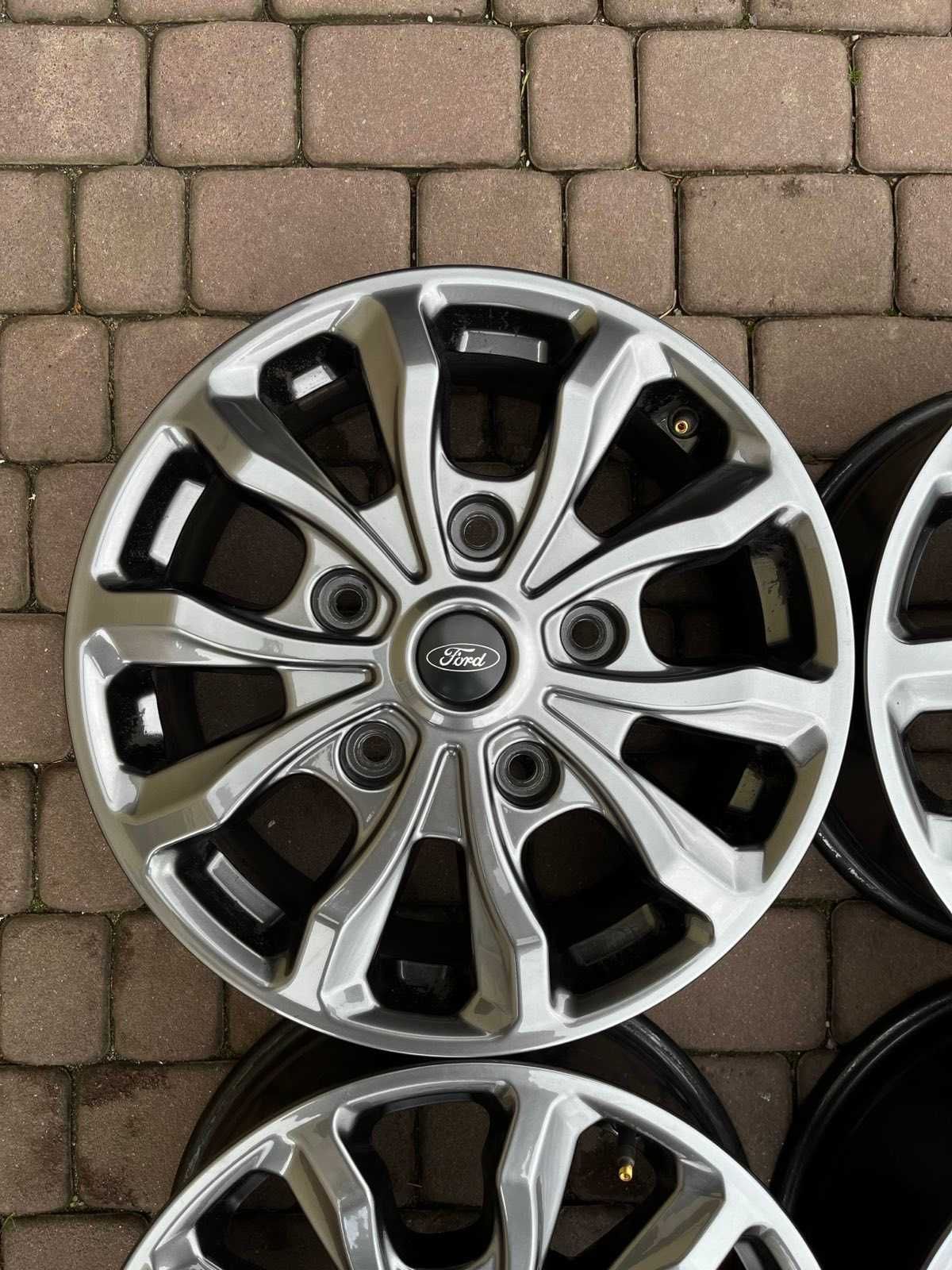 Oryginalne alufelgi Ford 5x160 17 c CZUJNIKI TRANSIT CUSTOM ANTRACYT