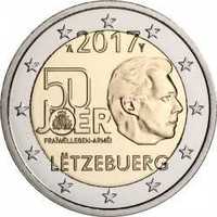 Vendo moedas de 2 euros do Luxemburgo