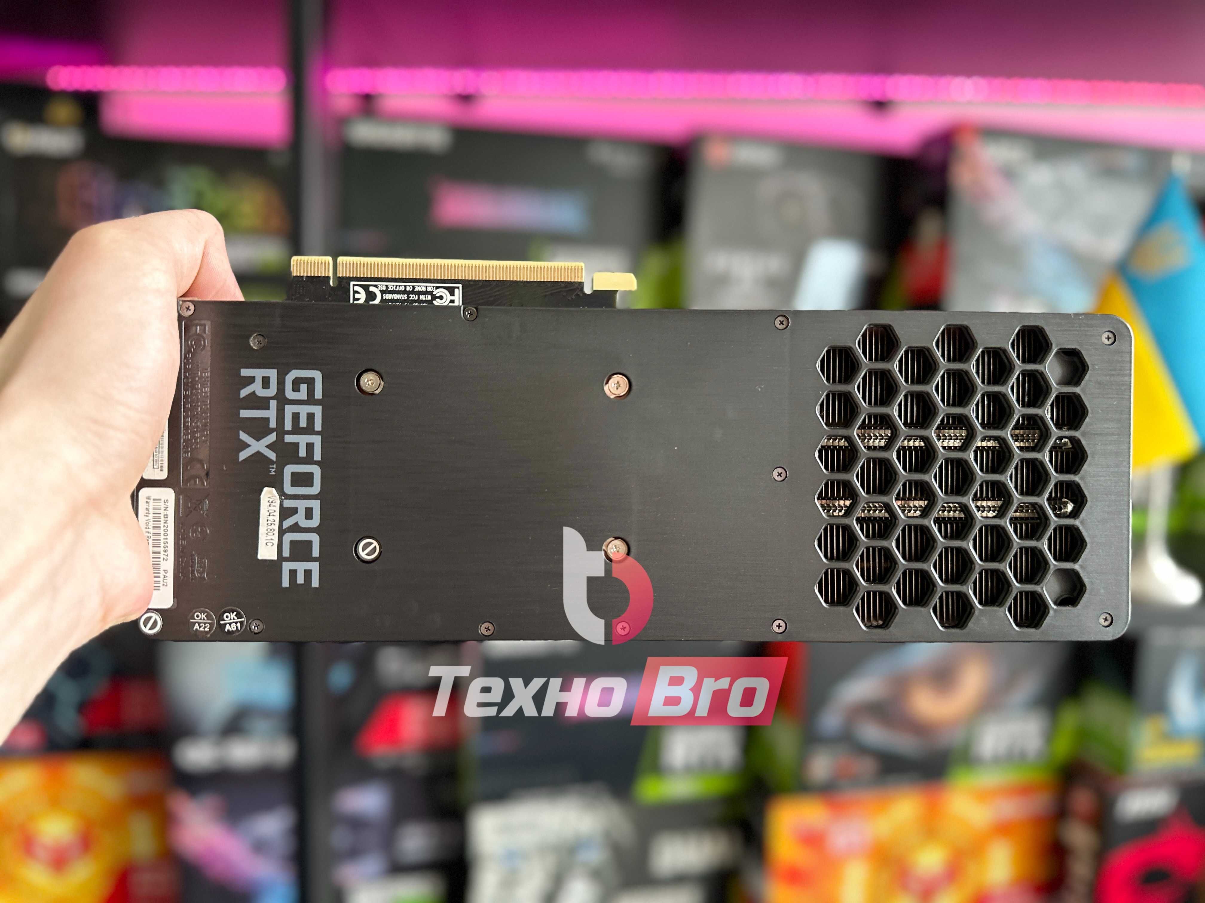 Гарантія! RTX 3070 8GB PNY XLR8 Gaming EPIC-X RGB ігрова відеокарта пк