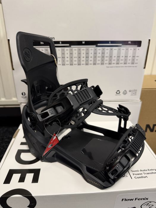 Wiązania snowboardowe Nidecker Supermatic Black Sklep Serwis Wypo
