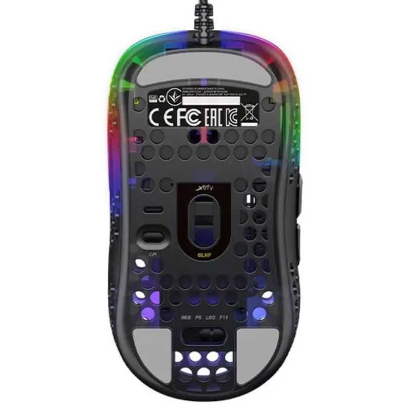 Миша Xtrfy MZ1 RGB USB Black XG-MZ1-RGB