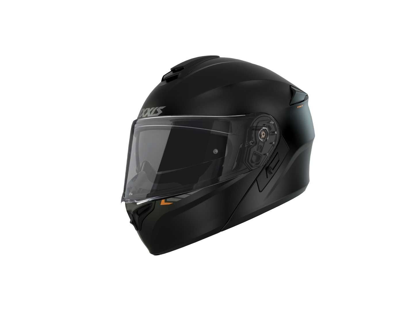 Kask szczękowy AXXIS Storm SV czarny mat L