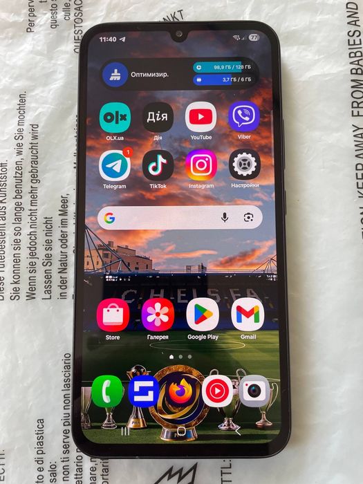 Samsung a34 5g, 6×128