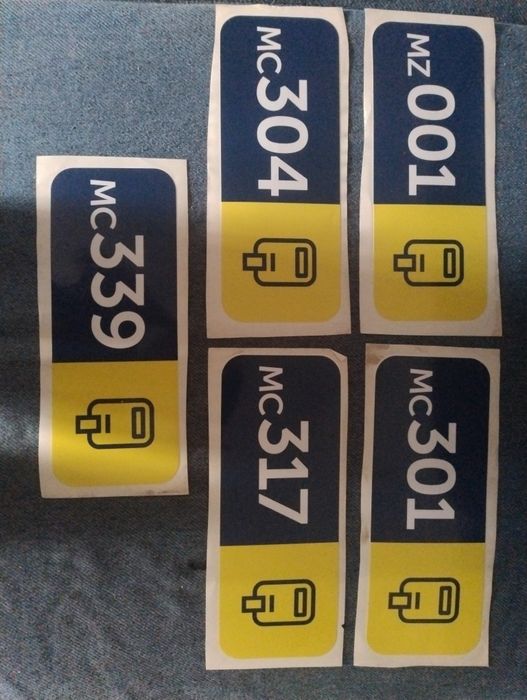 Naklejki autobusowe MZA MPK