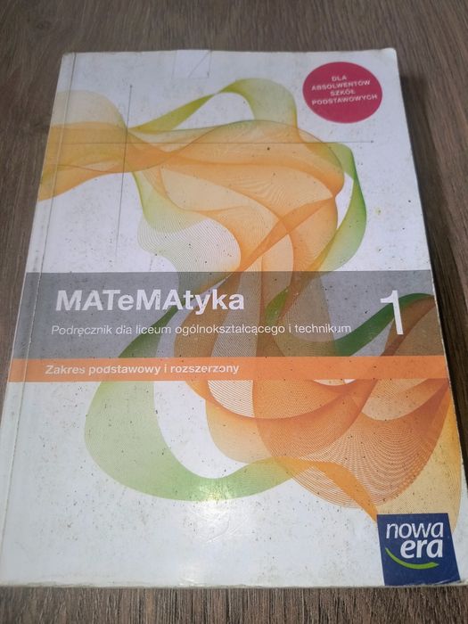 Matematyka 1 poziom podstawowy i rozszerzony