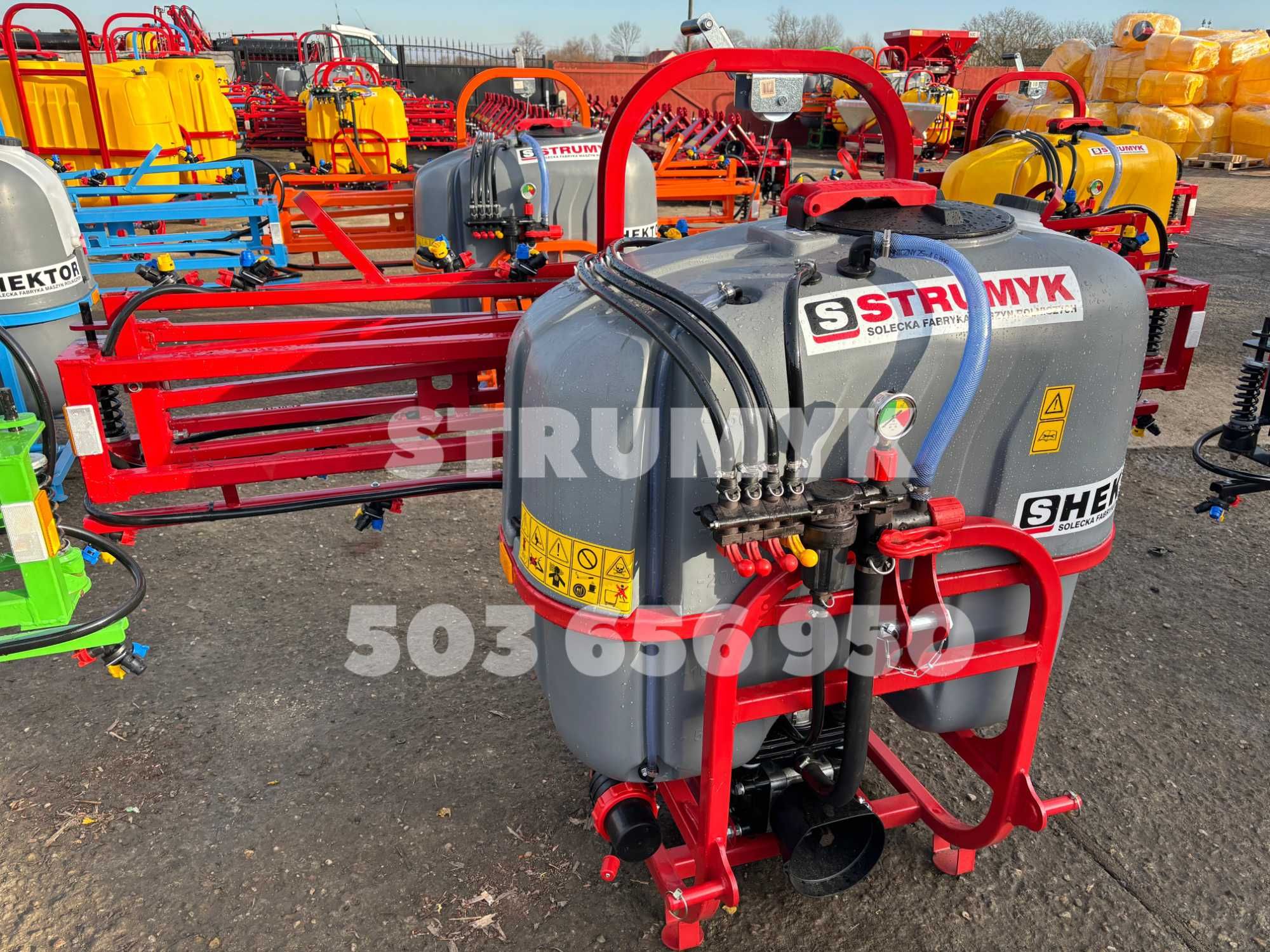 OPRYSKIWACZ polowy STRUMYK 300 / 400 / 600 / 800 / 1000 / 1200 HEKTOR