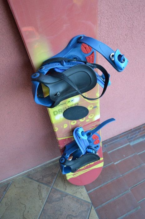 deska snowboardowa Salomon 145 cm z wiązaniami Salomon S2