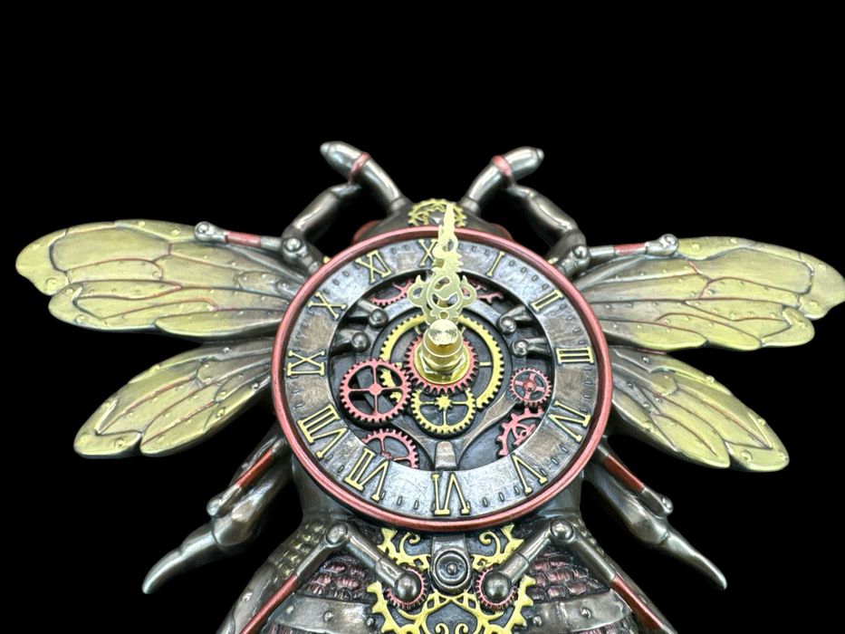 Steampunk Zegar Ścienny Pszczoła Veronese  Wu77408a4