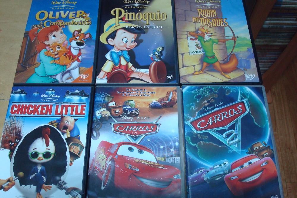 11 dvds originais disney,sininho,etc