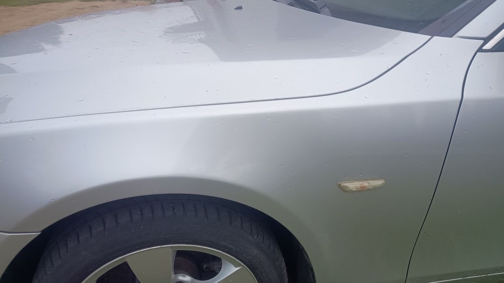 BMW E60 E61 przód kompletny titansilber 354 maska zderzak pas przedni