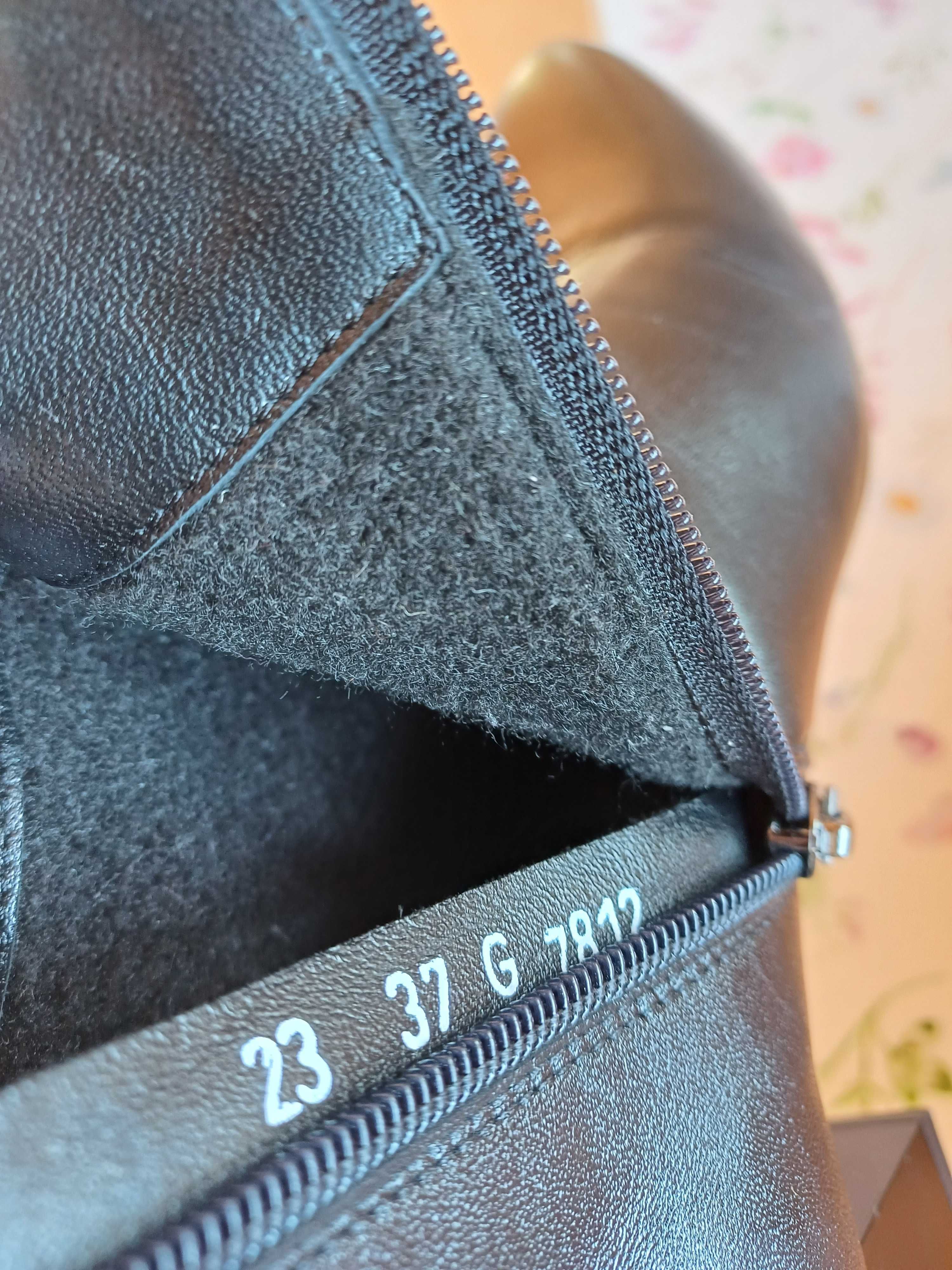 Buty botki bioeco 37 nowe skóra naturalna