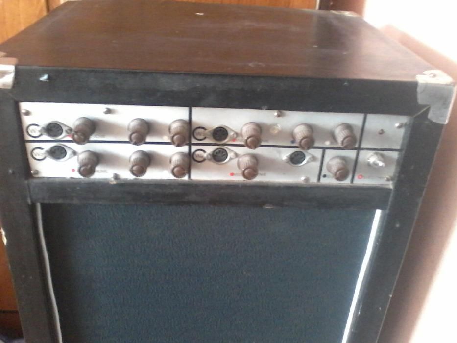 Piecyk gitarowy nagłosnienie kolumna głosnik wzmacniacz zamiana