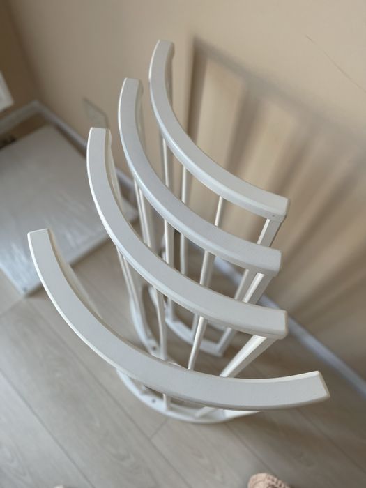 Дитяче ліжко-трансформер, ліжечко 9 в 1, кругле і овальне ліжко