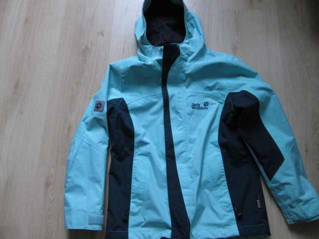 Jack Wolfskin kurtka wodoodporna dziecięca rozmiar 140 cm