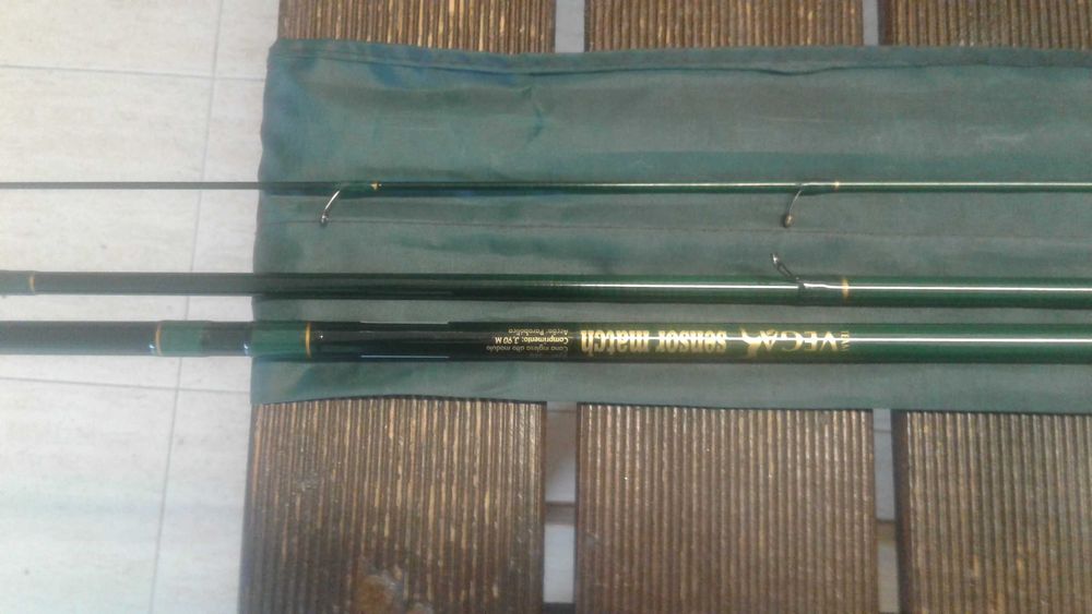 Canas de inglesa VEGA, BROWNING, EXCALIBUR , Mangas com Saco e suporte