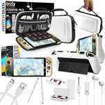 Zestaw akcesoriów Orzly do konsoli Nintendo Switch Oled, etui, case