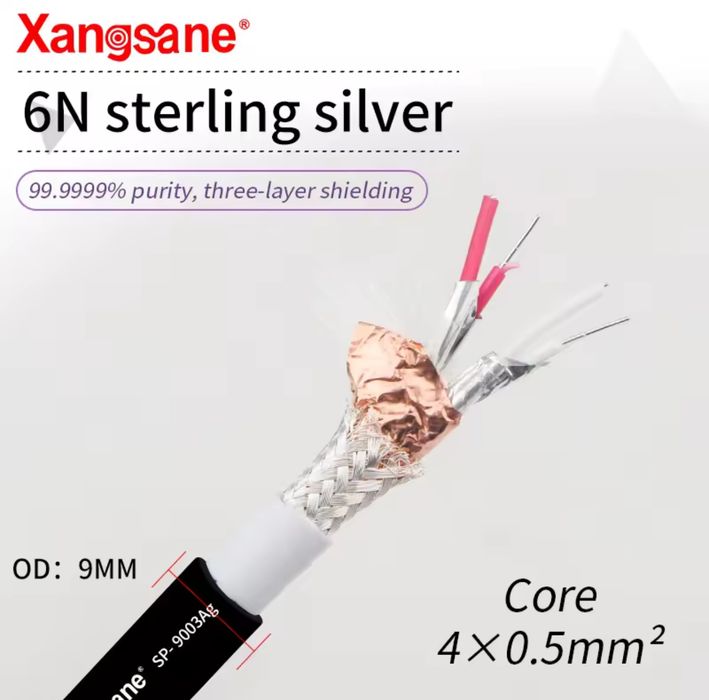 Xangsane sp-9003ag rca xlr jack din usb 0.5m