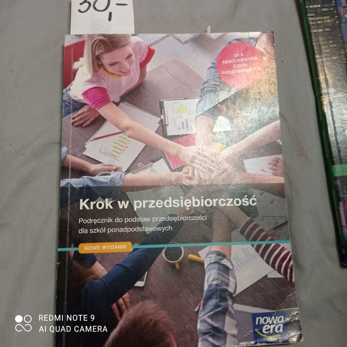 Krok w przedsiębiorczość podręcznik liceum technikum