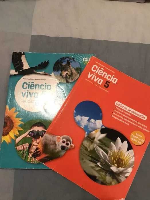 Ciência Viva Manual e caderno 5º