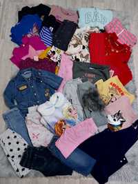 Пакет вещей,теплая одежда,вещи на девочку,джинсы,туника,сарафан,реглан