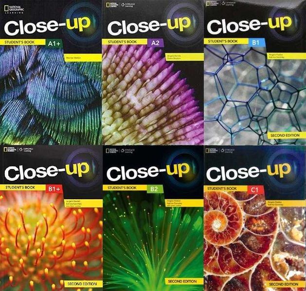 Комплект Close Up A1, A2, B1, B1+, B2, C1, C2 Students+work book