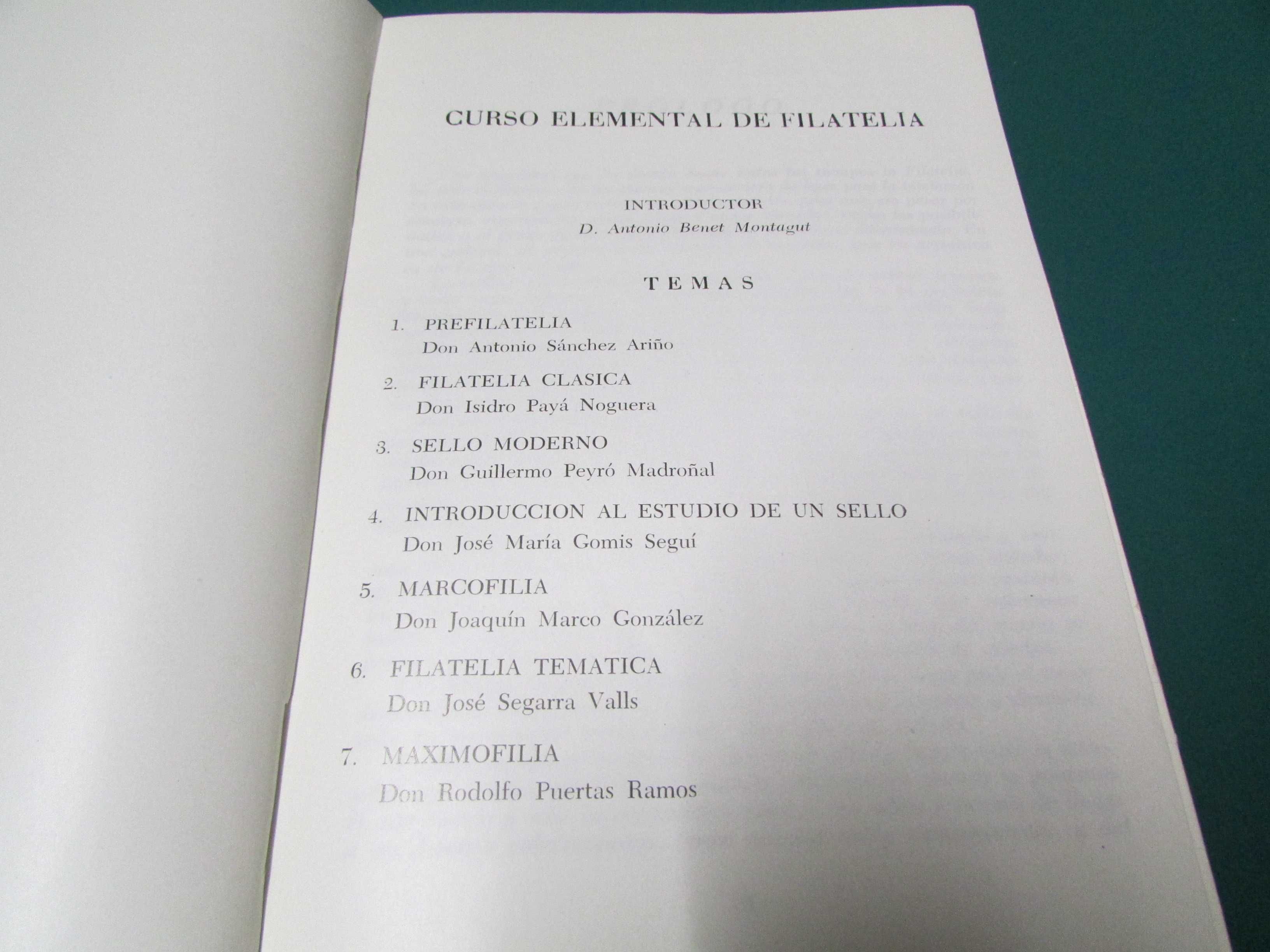 Filatelia (literatura): Curso Elemental de Filatelia (ed.1968)