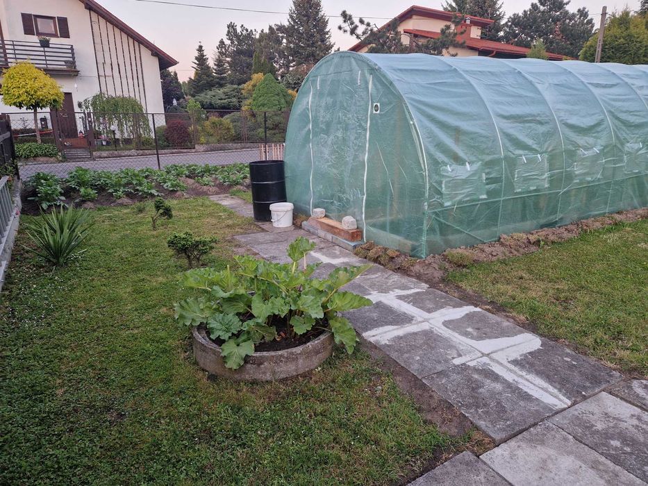 Tunel foliowy cieplarnia 6x3m