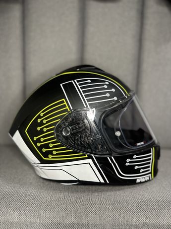 Kask Airoh Spark CYRCUIT BLACK MATT rozm. S