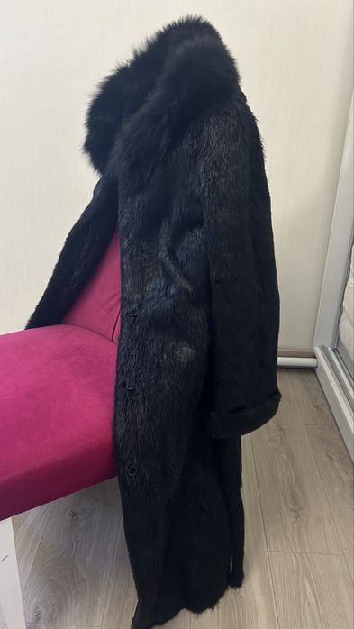 Шуба натуральна з нутрії