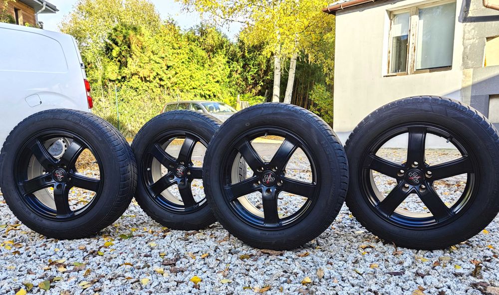 Alufelgi + Czujniki TPMS 5x114,3 ET38 Nissan Kia Hyundai Toyota Honda