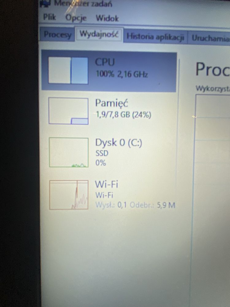 Tani Laptop HP 15’ 256GB SSD 8GB ram do pracy biurowej