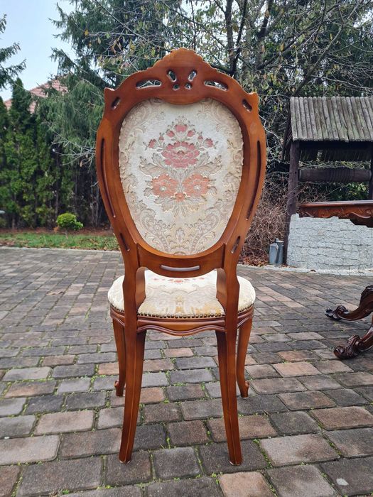 krzesła stylowe zestaw 4szt. krzesło barokowe