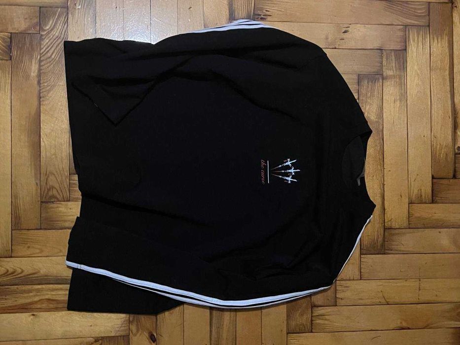 the curse" striped sleeve long sleeve